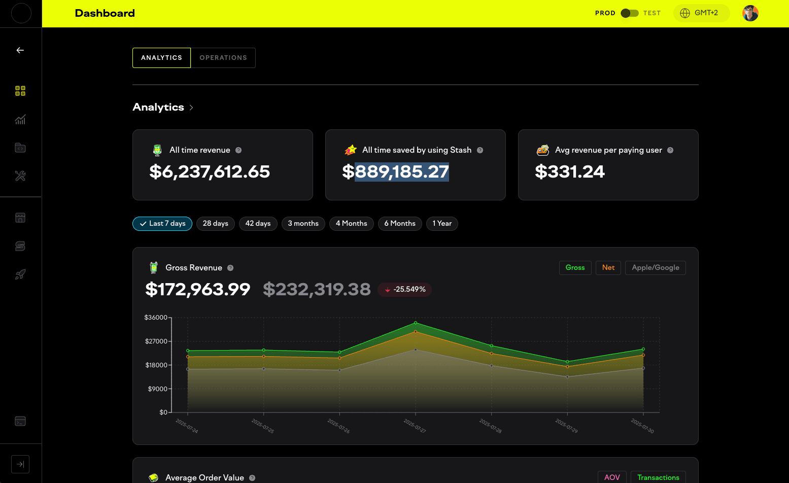 Stash Studio Interface