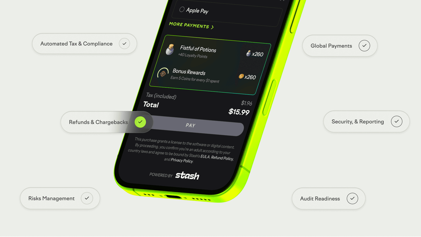 High-level purchase flow diagram (light mode)